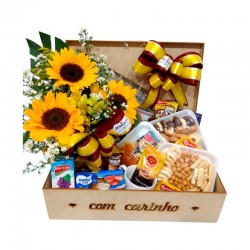 Baú Meu Girassol Com Muito Carinho